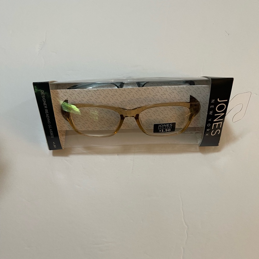Jones New York Designer Reading Glasses 3 Pieces +1.50 New